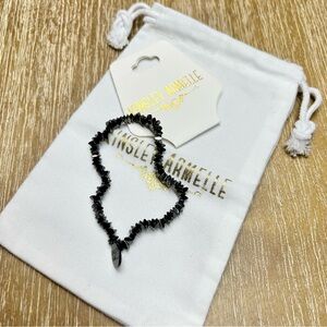 Kinsley Armelle Black LEXIS BRACELET